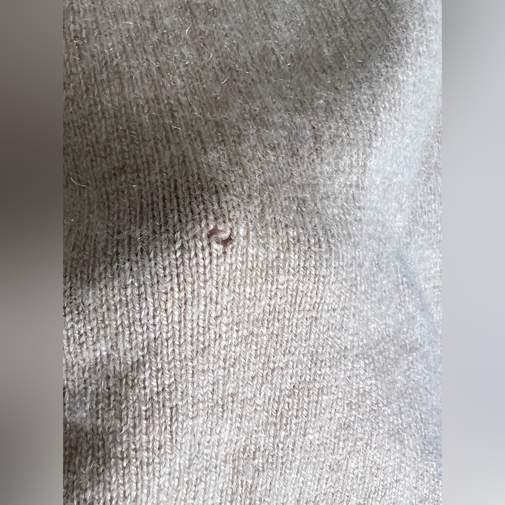 Charter Club Luxury Cashmere Sweater Tan Camel Turtleneck Size M Classic Preppy - Picture 4 of 14
